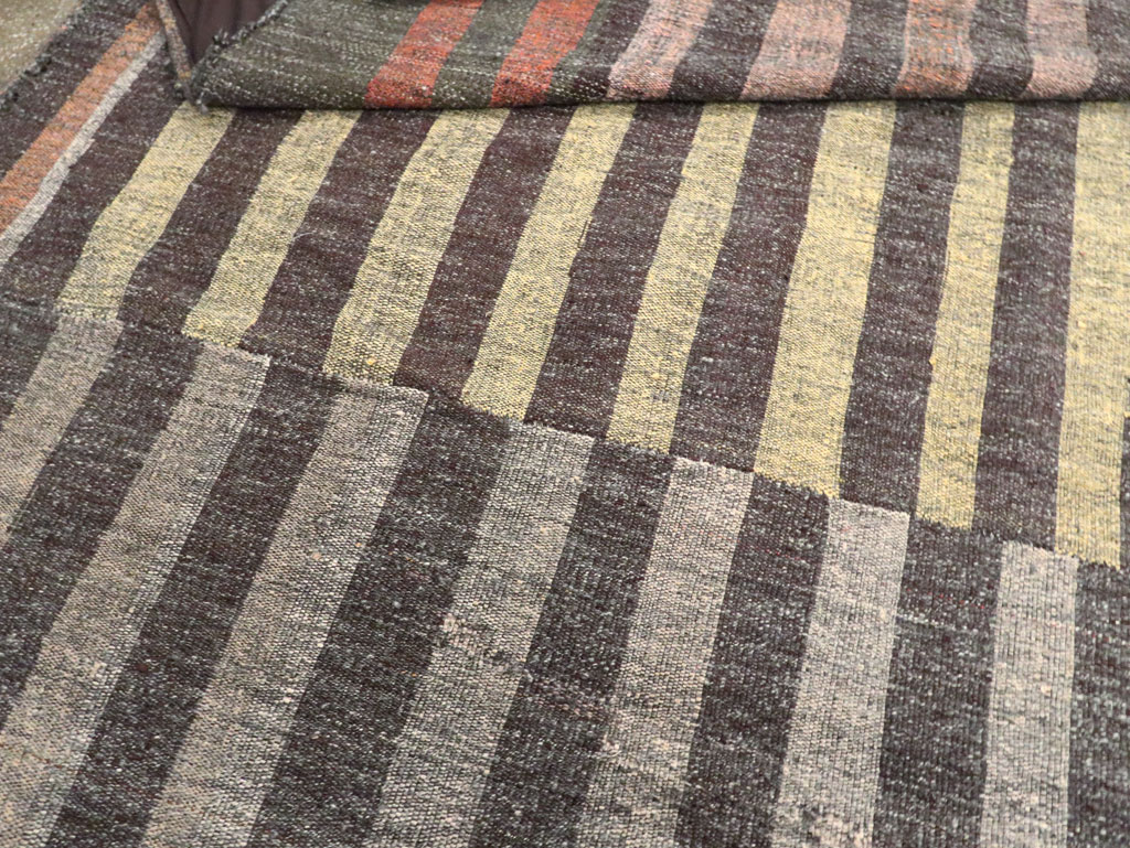 Mid-20th Century Oversize Turkish Flatweave Kilim, No.30296 - Gsblank