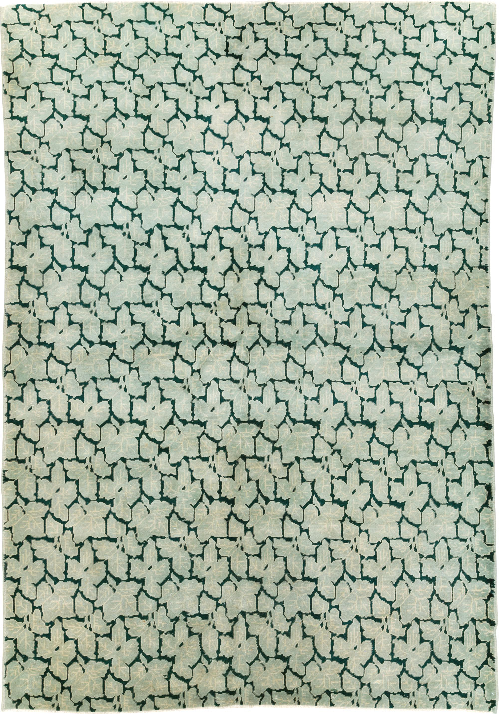 Vintage Art Deco Style Carpet, No.30301 - Gsblank