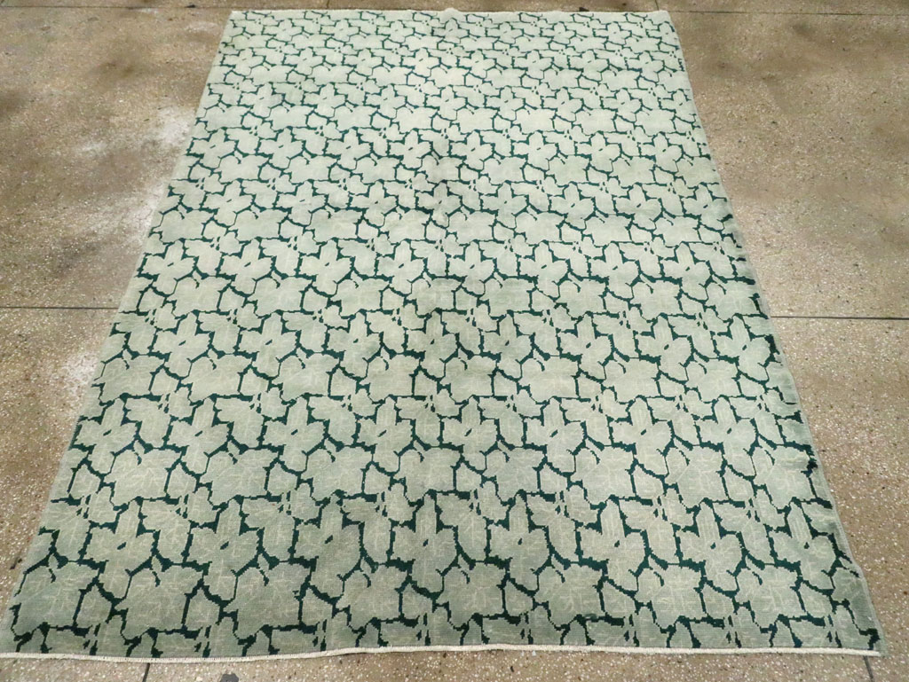 Vintage Art Deco Style Carpet, No.30301 - Gsblank