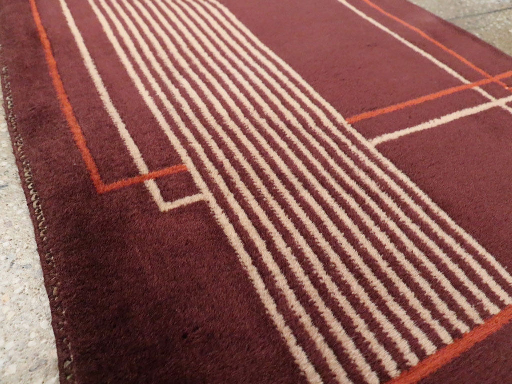 Mid-20th Century Chinese Art Deco Rug, No.30303 - Gsblank