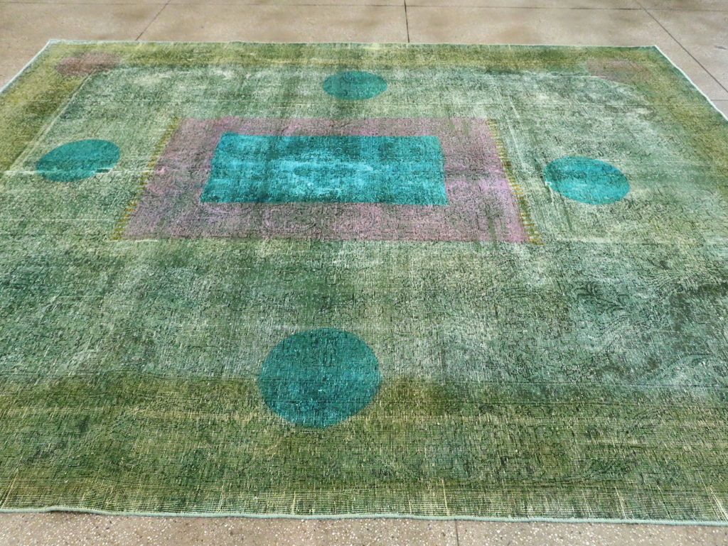 Vintage Persian Tabriz Carpet, No.30307 - Gsblank