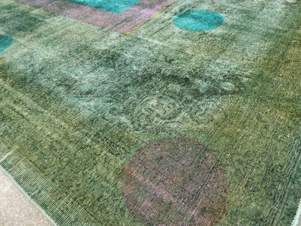 Vintage Persian Tabriz Carpet, No.30307 - Gsblank