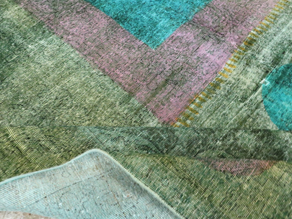 Vintage Persian Tabriz Carpet, No.30307 - Gsblank