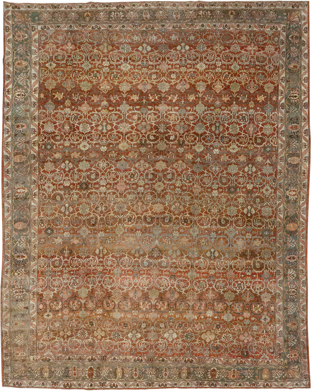 Antique Persian Bidjar Room Size Carpet, No.30315 - Gsblank