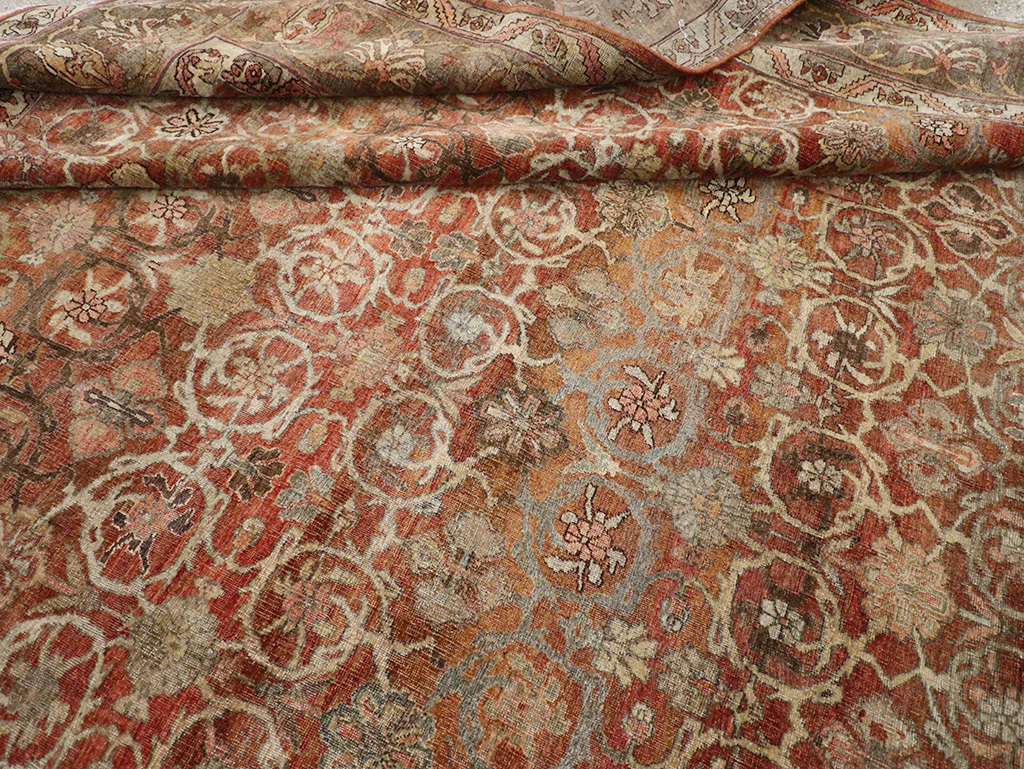 Antique Persian Bidjar Room Size Carpet, No.30315 - Gsblank