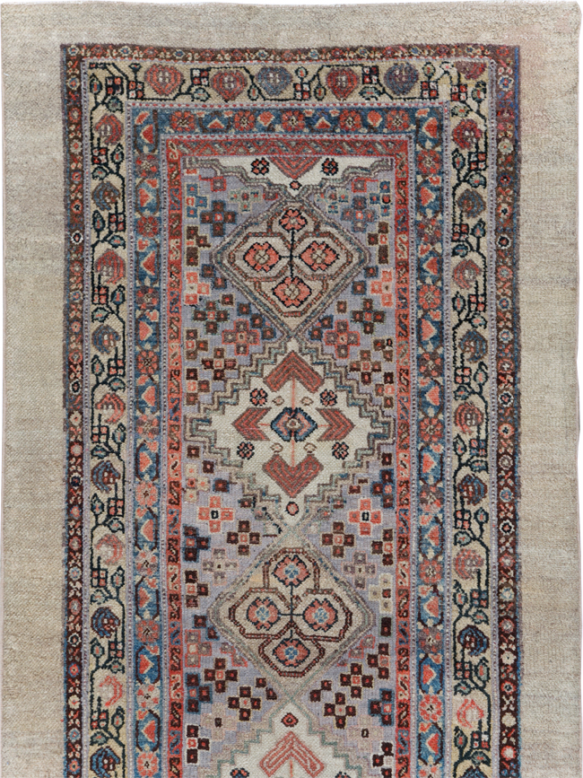 Vintage Persian Serab Long Runner, No.30316 - Gsblank