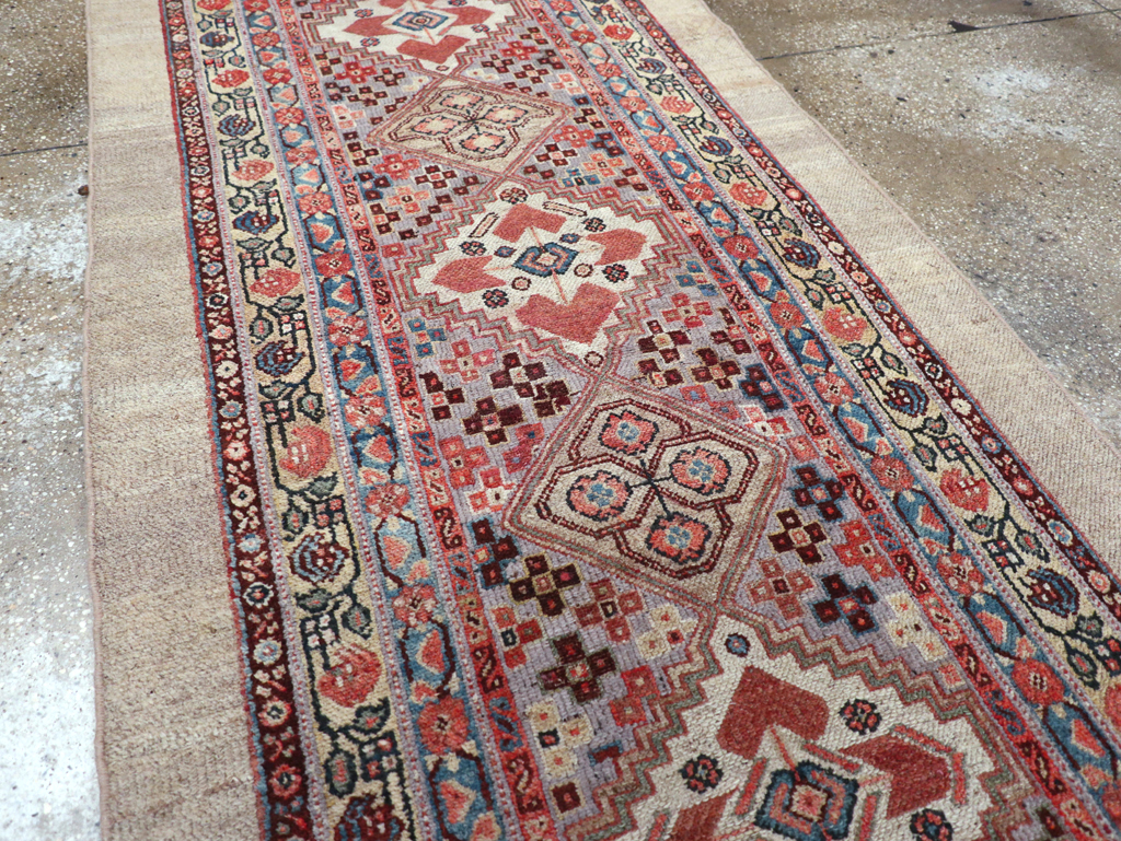 Vintage Persian Serab Long Runner, No.30316 - Gsblank
