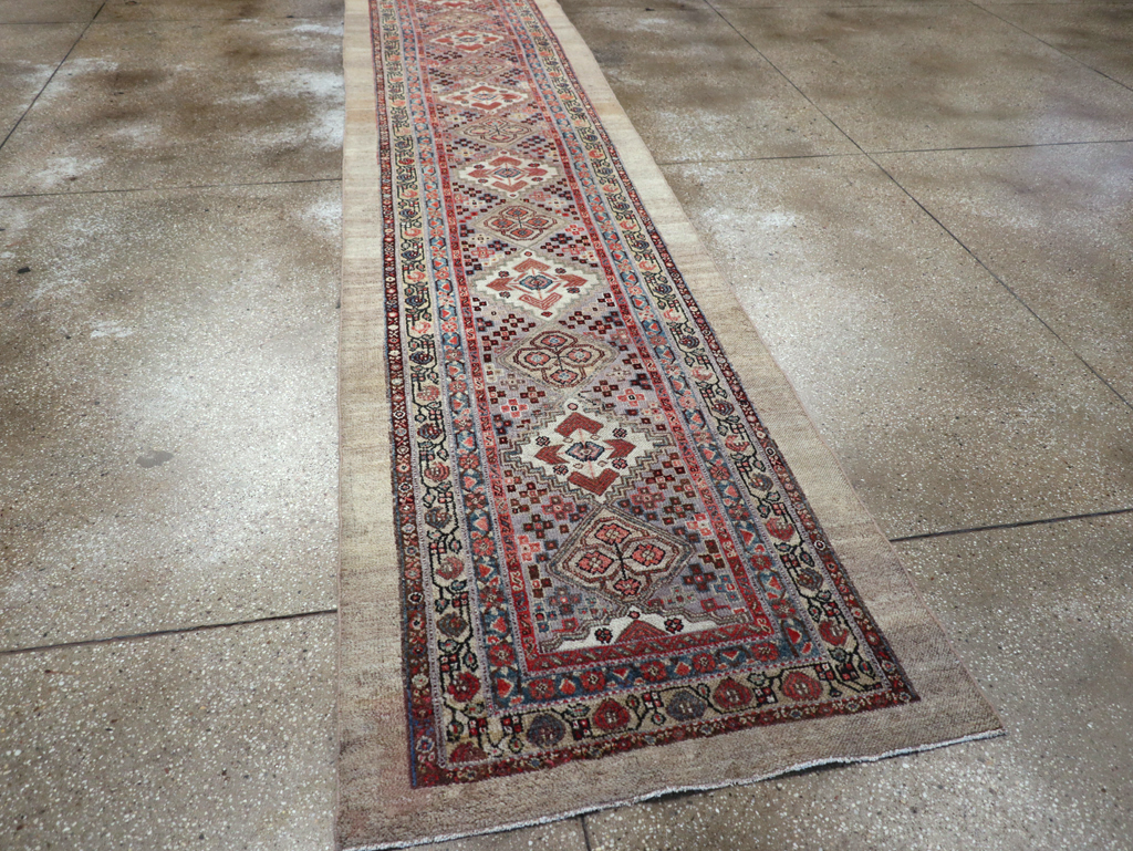 Vintage Persian Serab Long Runner, No.30316 - Gsblank