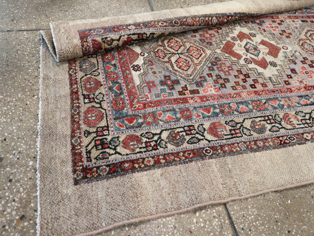 Vintage Persian Serab Long Runner, No.30316 - Gsblank