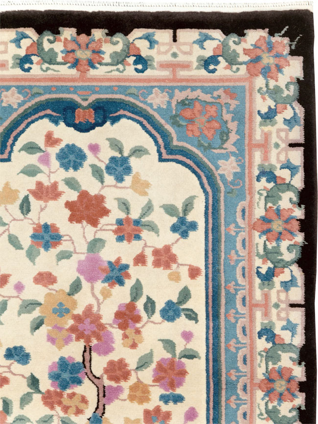 Vintage Chinese Deco Rug, No.30339 - Gsblank