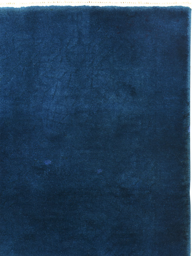 Mid-20th Century Chinese Art Deco Throw Rug, No.30340 - Gsblank