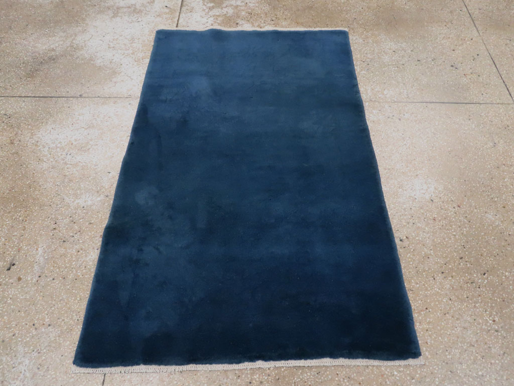 Mid-20th Century Chinese Art Deco Throw Rug, No.30340 - Gsblank