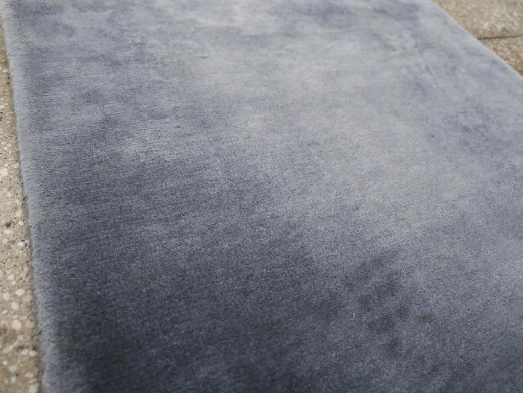 Vintage Chinese Art Deco Throw Rug, No.30346 - Gsblank