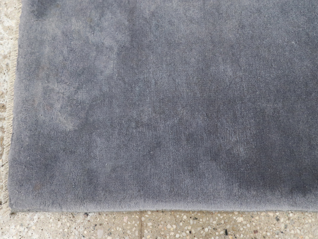 Vintage Chinese Art Deco Throw Rug, No.30346 - Gsblank