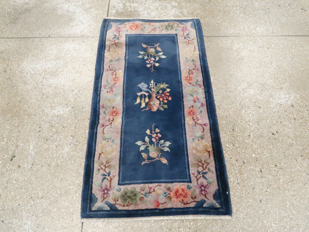 Vintage Chinese Deco Rug, No.30347 - Gsblank