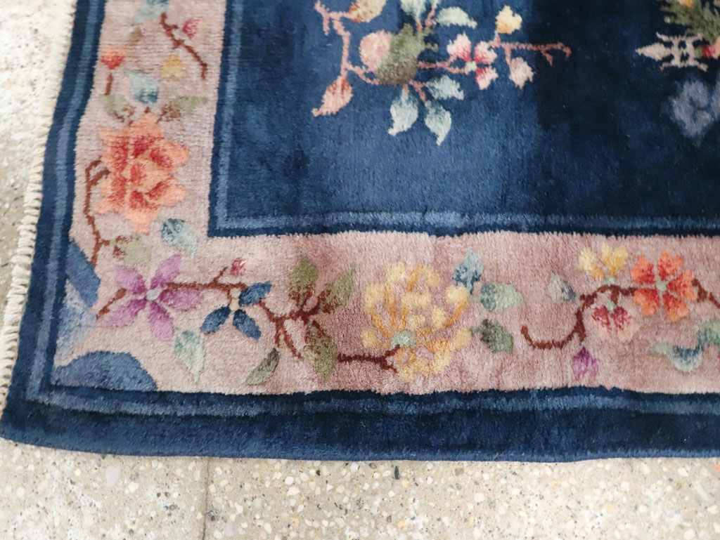 Vintage Chinese Deco Rug, No.30347 - Gsblank