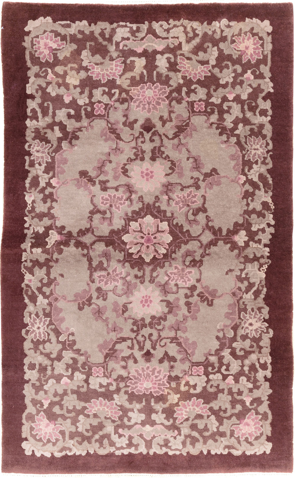 Mid-20th Century Chinese Art Deco Rug, No.30353 - Gsblank