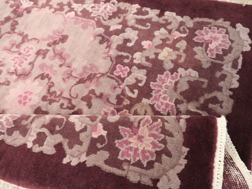 Mid-20th Century Chinese Art Deco Rug, No.30353 - Gsblank