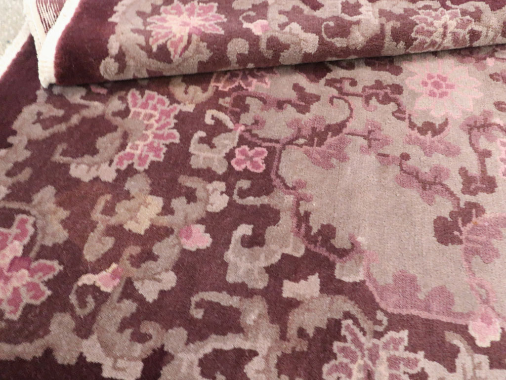 Mid-20th Century Chinese Art Deco Rug, No.30353 - Gsblank