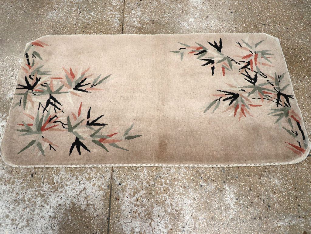 Vintage Chinese Deco Rug, No.30358 - Gsblank