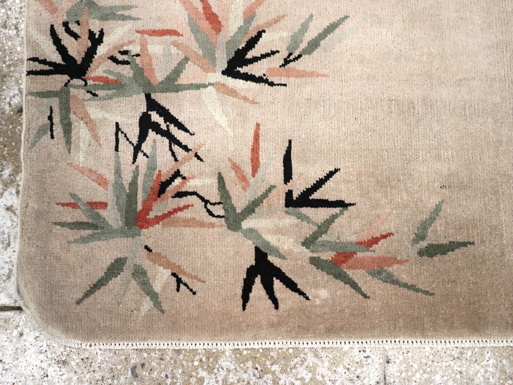 Vintage Chinese Deco Rug, No.30358 - Gsblank