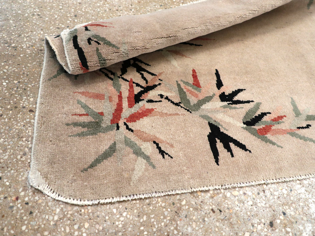 Vintage Chinese Deco Rug, No.30358 - Gsblank