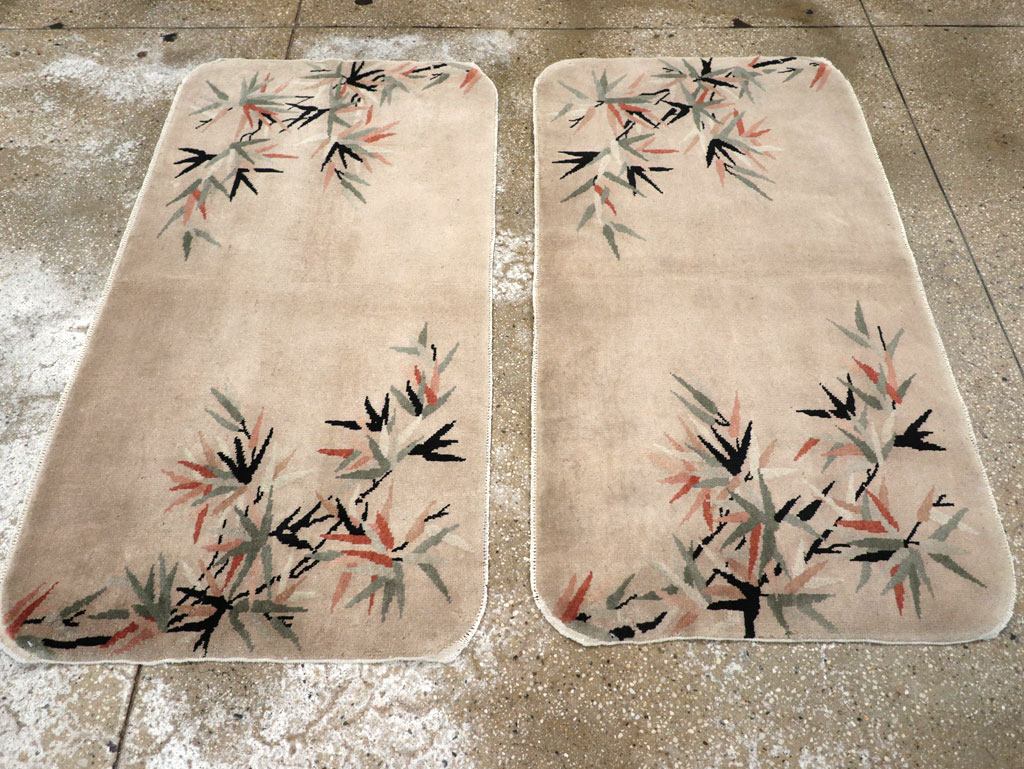 Vintage Chinese Deco Rug, No.30358 - Gsblank
