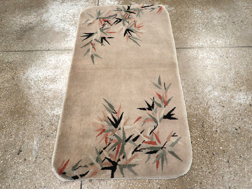 Vintage Chinese Deco Rug, No.30360 - Gsblank