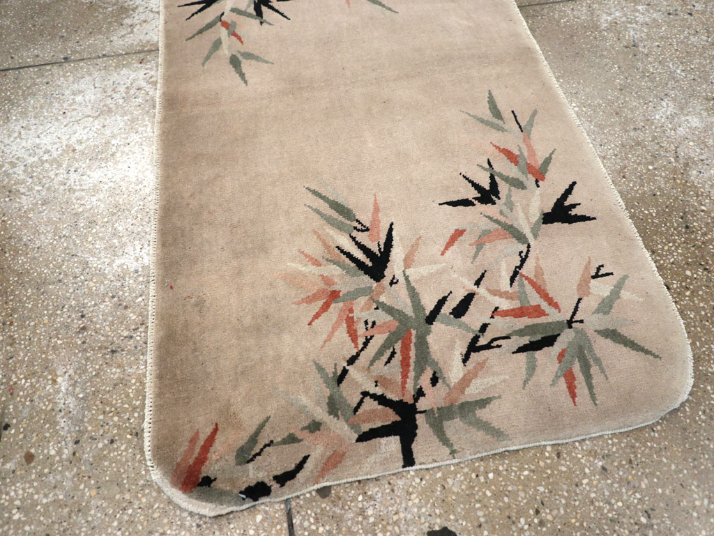 Vintage Chinese Deco Rug, No.30360 - Gsblank