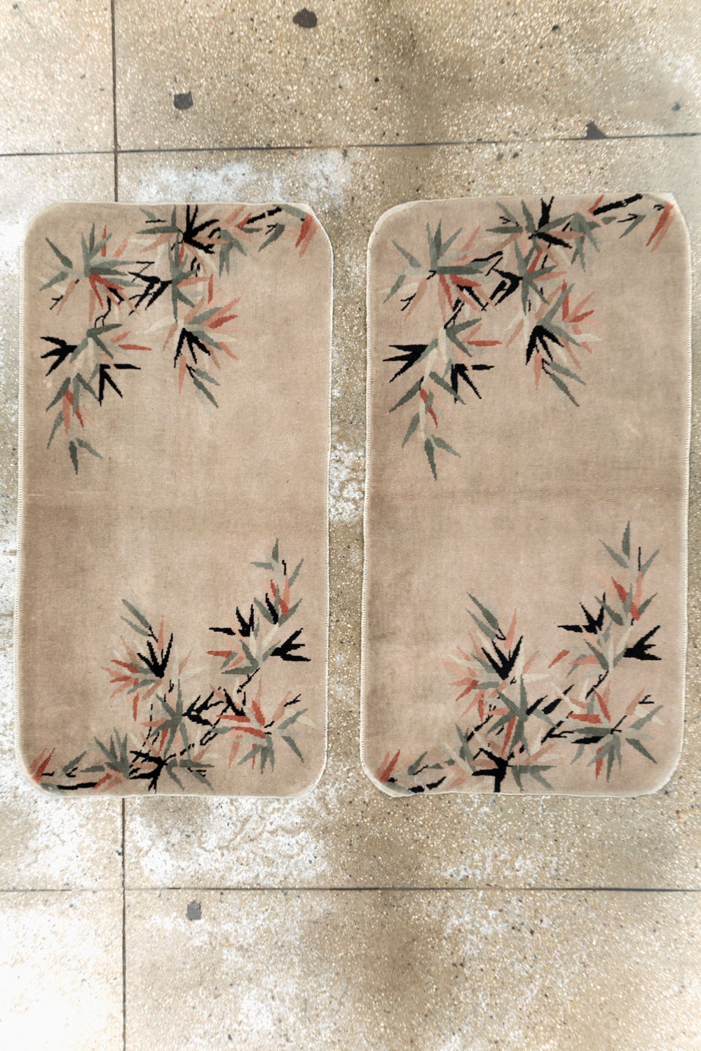 Vintage Chinese Deco Rug, No.30360 - Gsblank