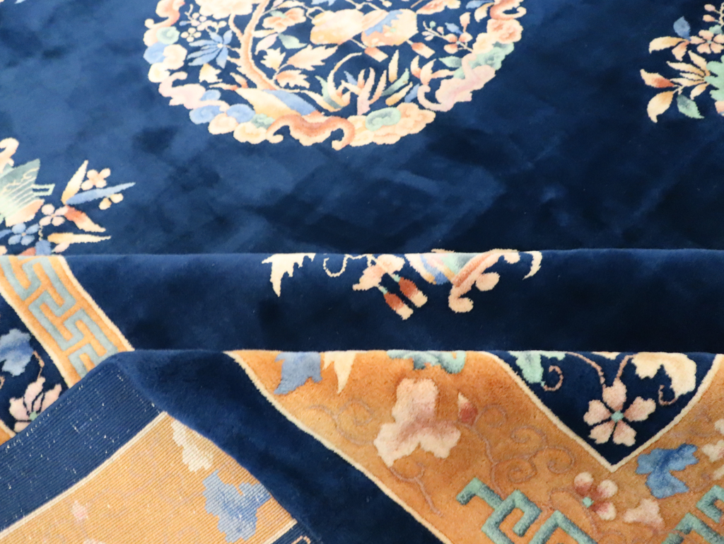 Mid-20th Century  Chinese Art Deco Room Size Carpet, No.30371 - Gsblank