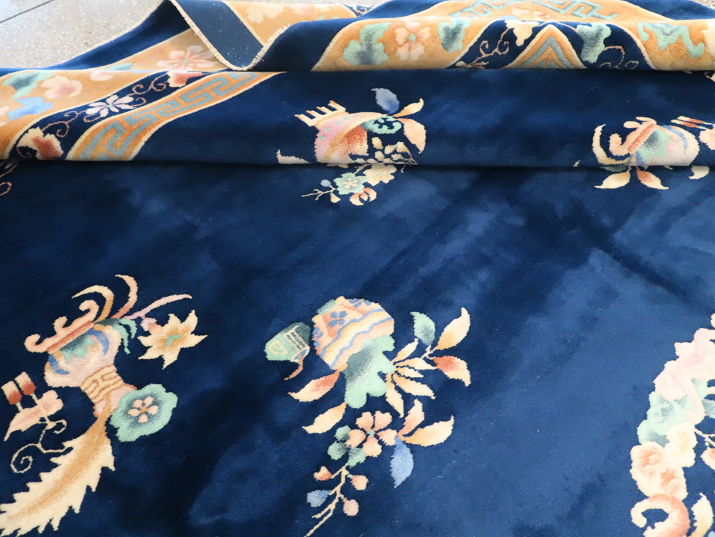 Mid-20th Century  Chinese Art Deco Room Size Carpet, No.30371 - Gsblank