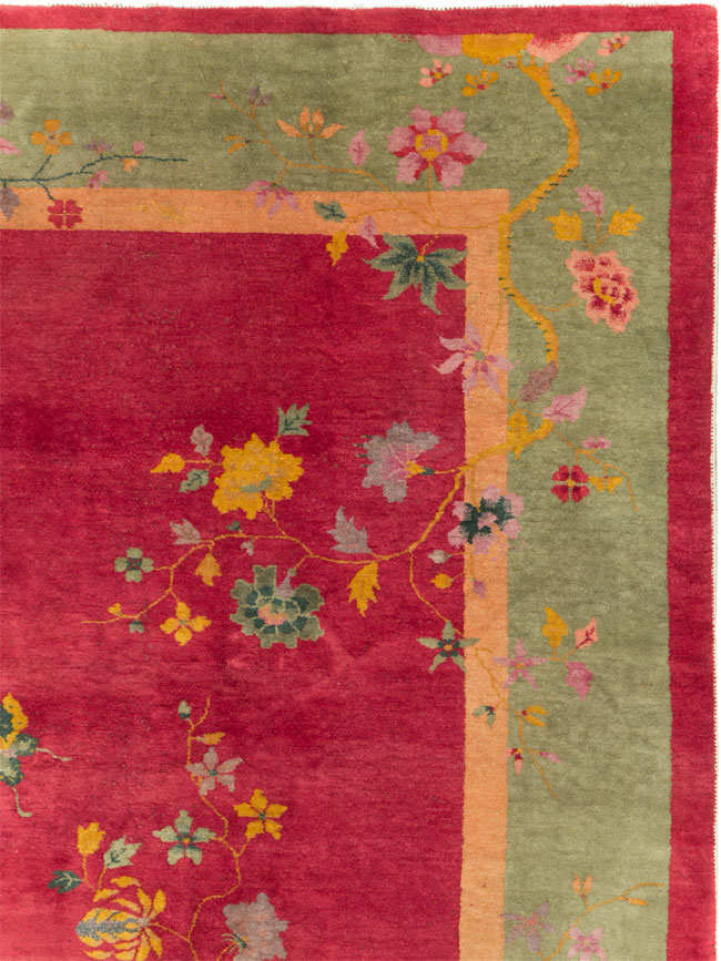 Mid-20th Century Chinese Art Deco Carpet, No.30373 - Gsblank