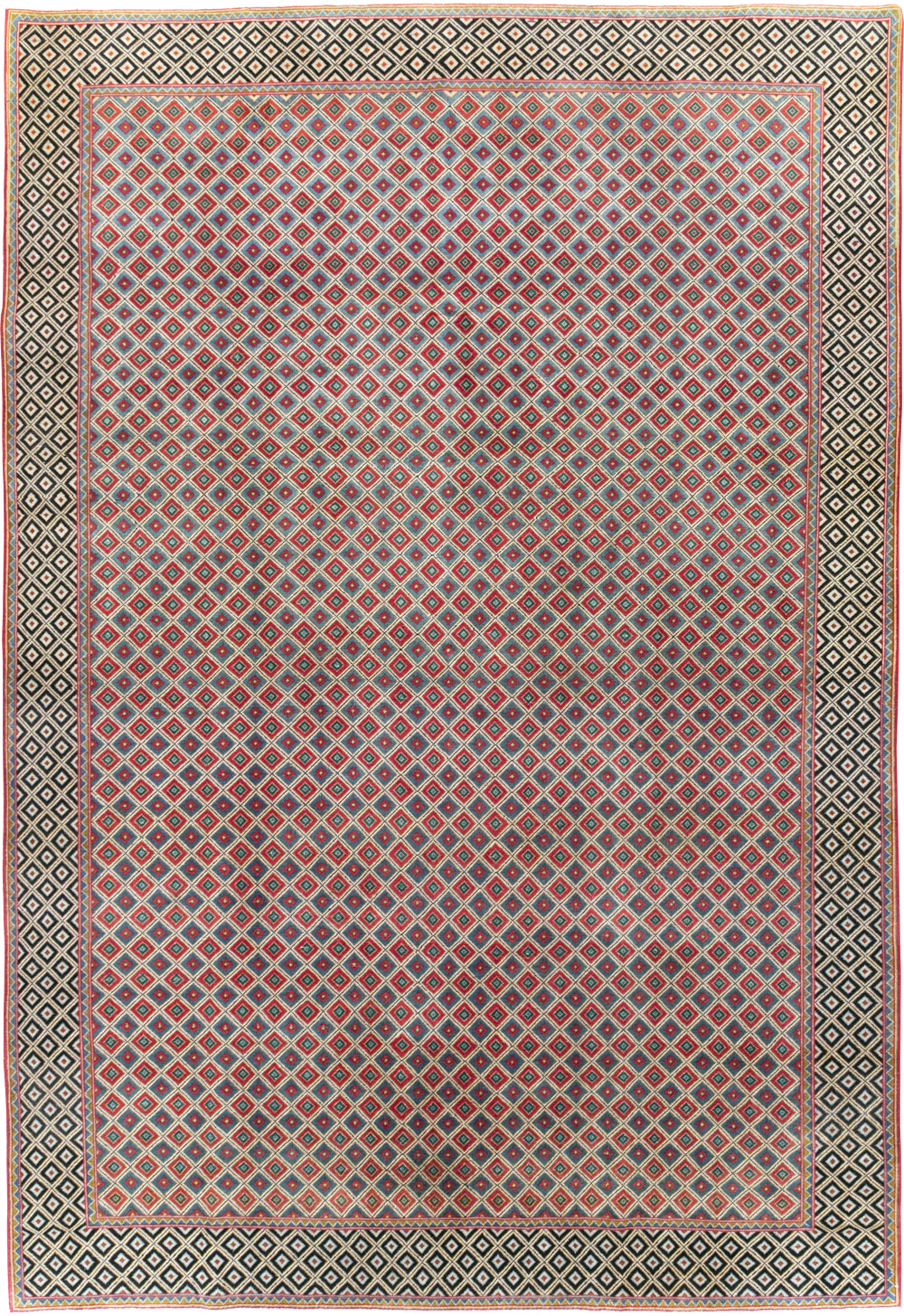 Vintage Persian Quom Small Room Size Carpet, No.30374 - Gsblank