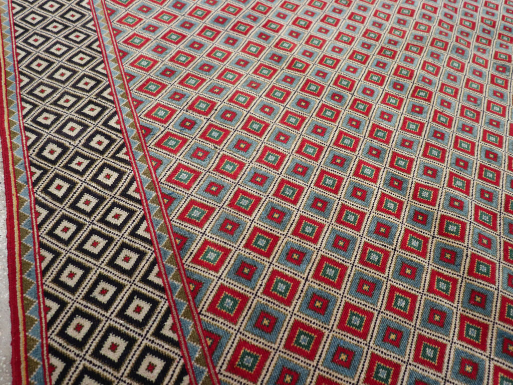 Vintage Persian Quom Small Room Size Carpet, No.30374 - Gsblank