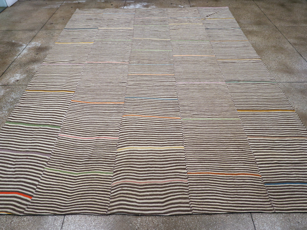 Vintage Persian Flatweave Kilim, No.30377 - Gsblank