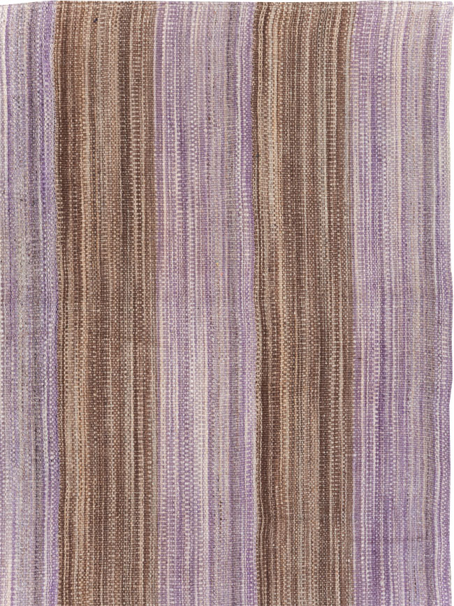 Contemporary Turkish Flatweave Kilim Small Room Size Carpet, No.30382 - Gsblank