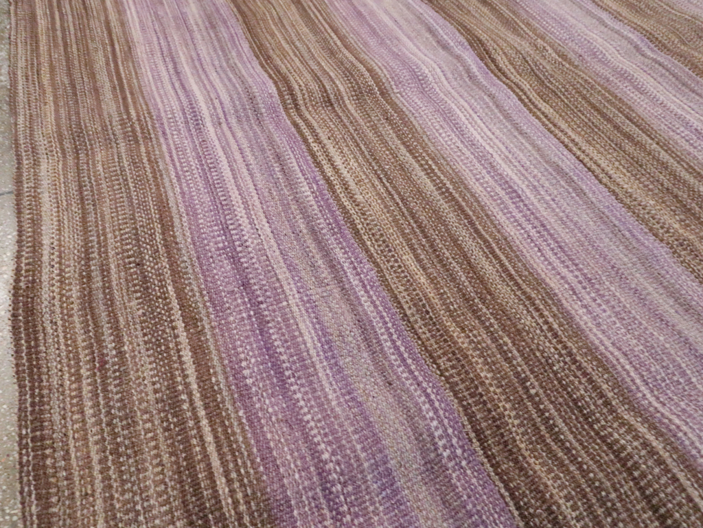 Contemporary Turkish Flatweave Kilim Small Room Size Carpet, No.30382 - Gsblank