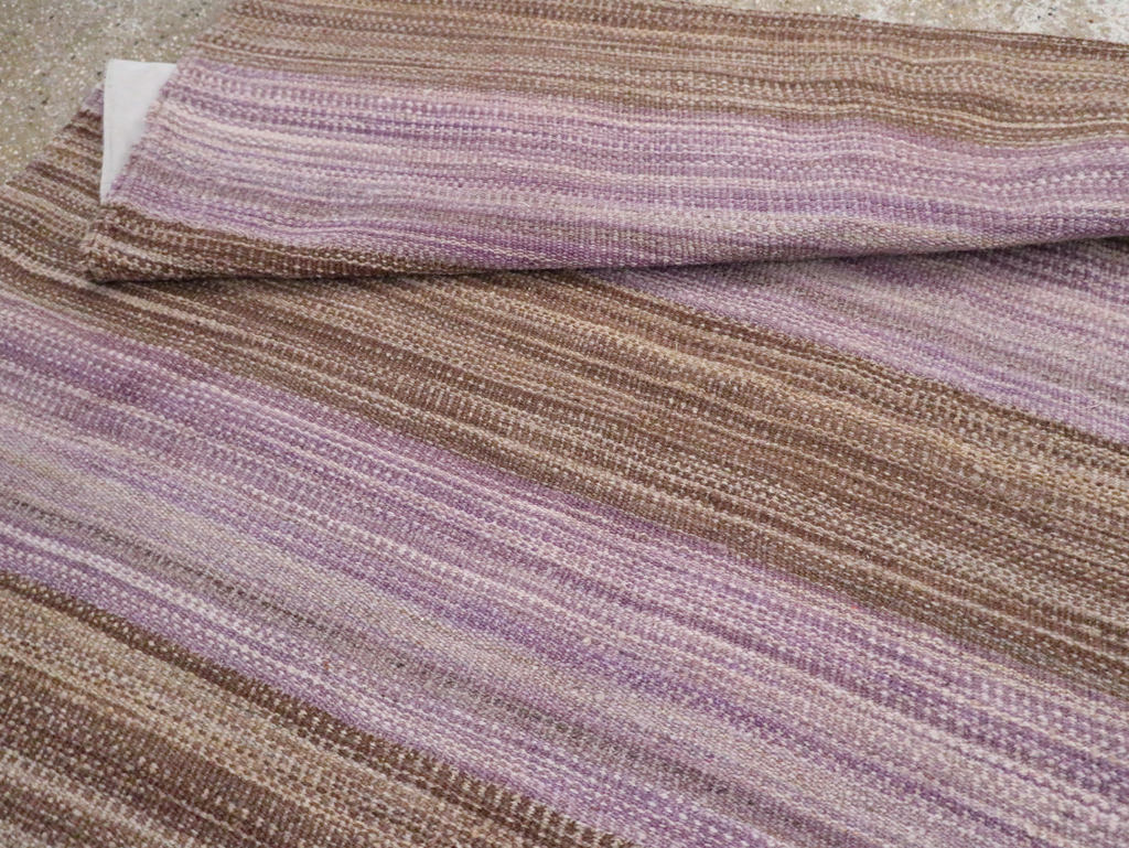 Contemporary Turkish Flatweave Kilim Small Room Size Carpet, No.30382 - Gsblank