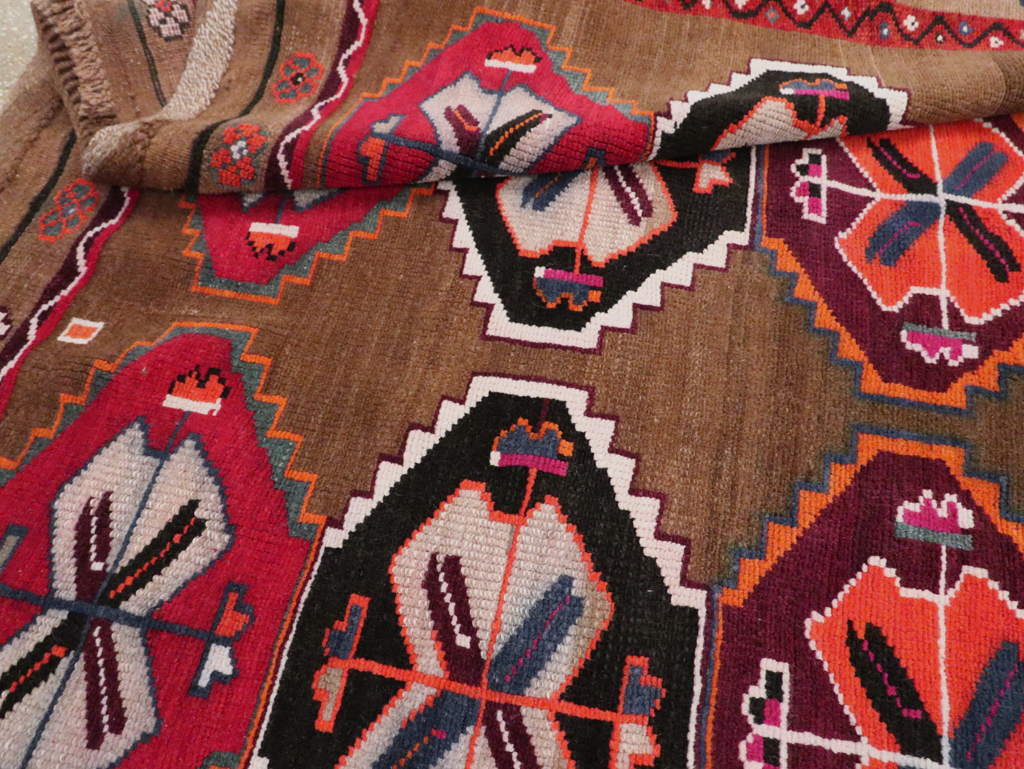 Vintage Turkish Anatolian Small Room Size Carpet, No.30390 - Gsblank