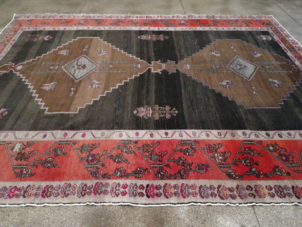 Vintage Anatolian Carpet, No.30392 - Gsblank