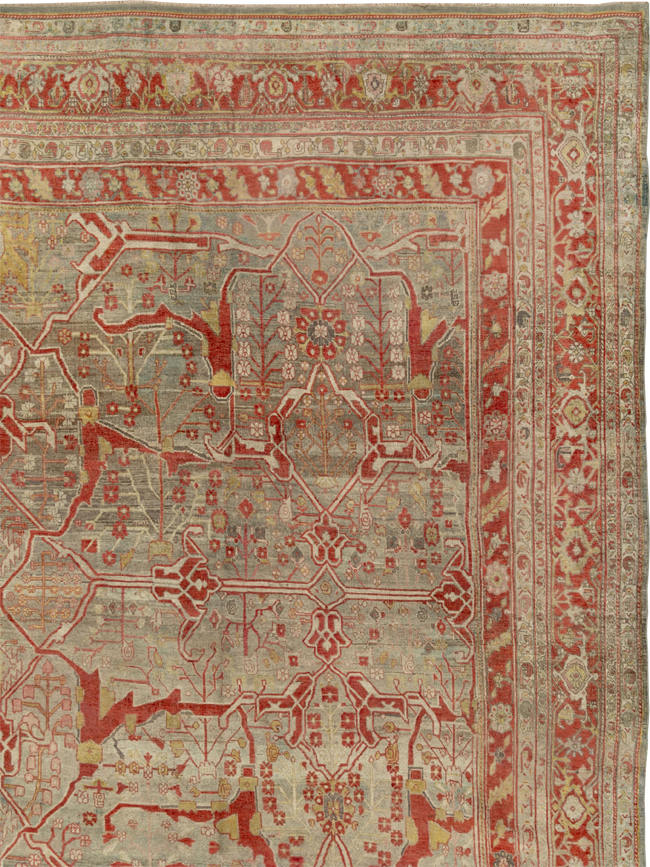Antique Persian Bidjar Oversize Carpet, No.30394 - Gsblank