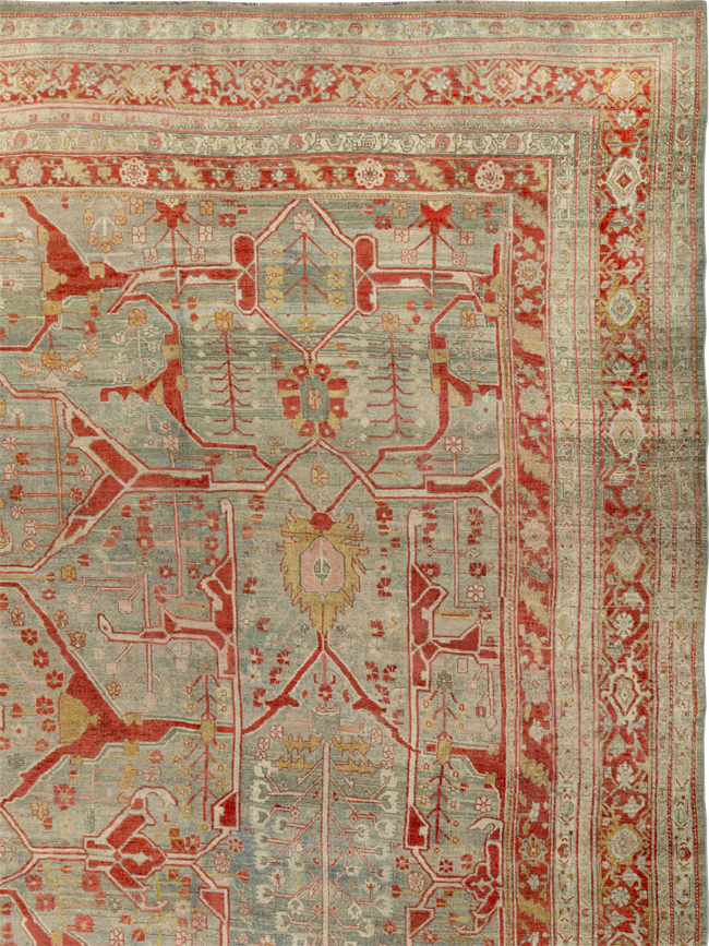 Antique Persian Bidjar Oversize Carpet, No.30394 - Gsblank