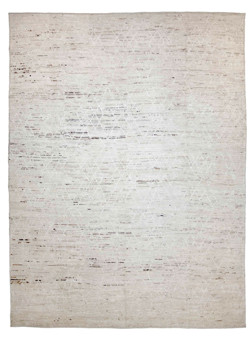 Contemporary Moroccan Room Size Carpet, No.30397 - Gsblank