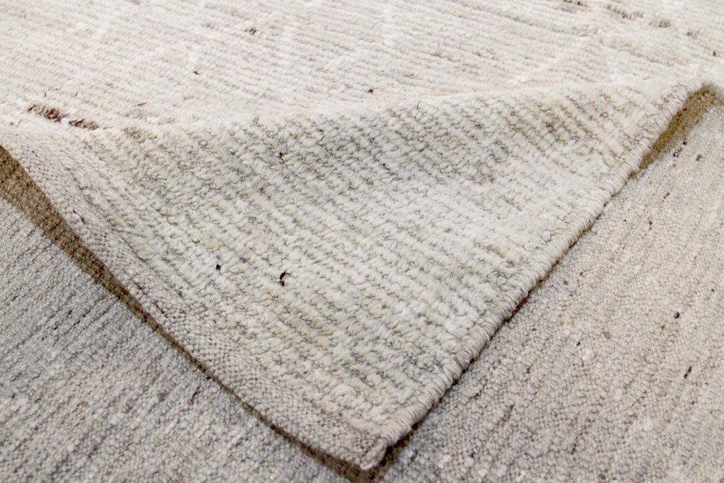 Contemporary Moroccan Room Size Carpet, No.30397 - Gsblank