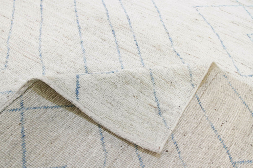 Contemporary Moroccan Room Size Carpet, No.30398 - Gsblank