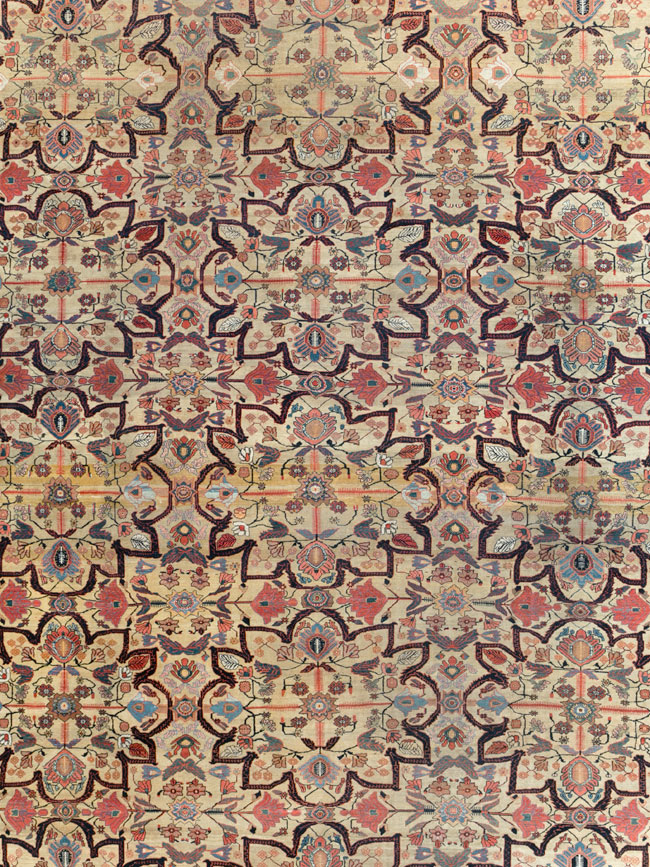 Antique Sarouk Fereghan Carpet, No.30399 - Gsblank
