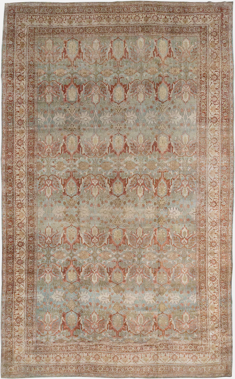 Antique Persian Bidjar Oversize Carpet, No.30402 - Gsblank