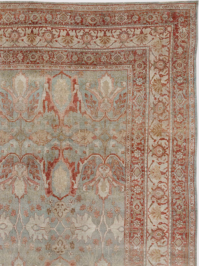 Antique Persian Bidjar Oversize Carpet, No.30402 - Gsblank