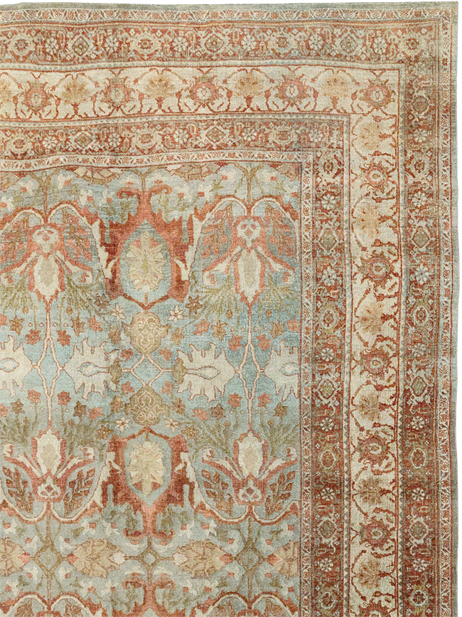 Antique Persian Bidjar Oversize Carpet, No.30402 - Gsblank